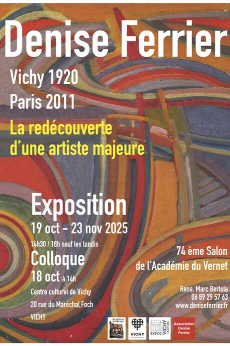 Exposition Denise Ferrier. La redécouverte d'une artiste majeure née à Vichy