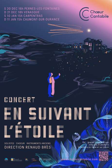 Concert Caumont-sur-Durance Chœur Cantabile : En suivant l'étoile