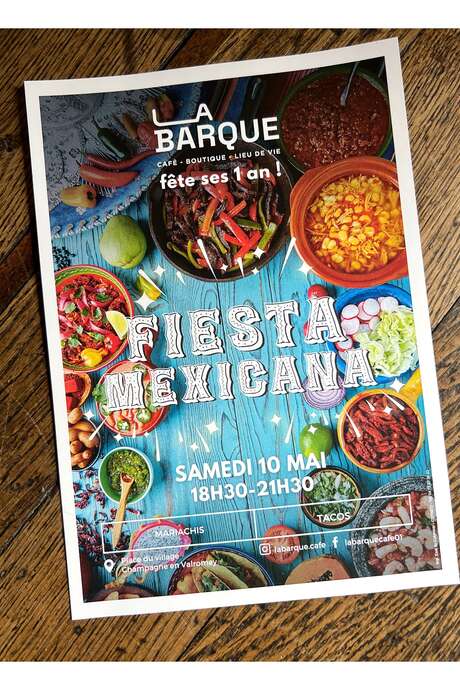 La Barque fête ses 1 an autour d'une fiesta mexicana