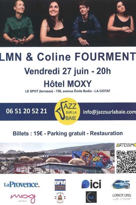 7th Jazz sur la Baie - Concert by LMN Trio & Coline Fourment
