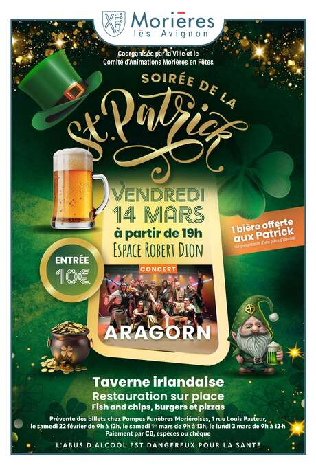 Soirée de la Saint Patrick