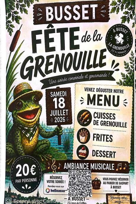 La fête de la grenouille
