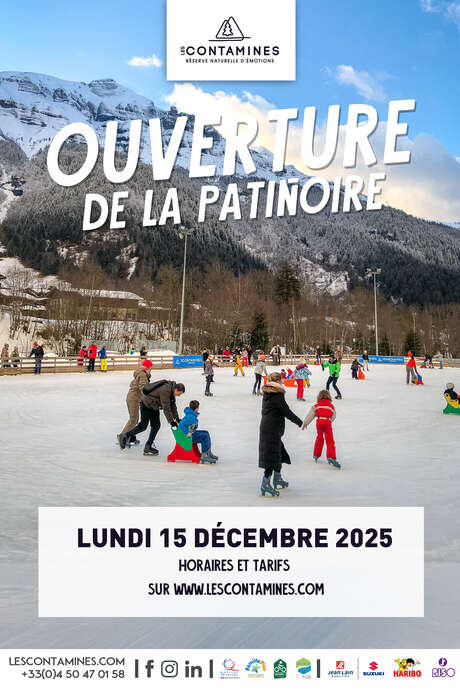 Ouverture officielle de la patinoire