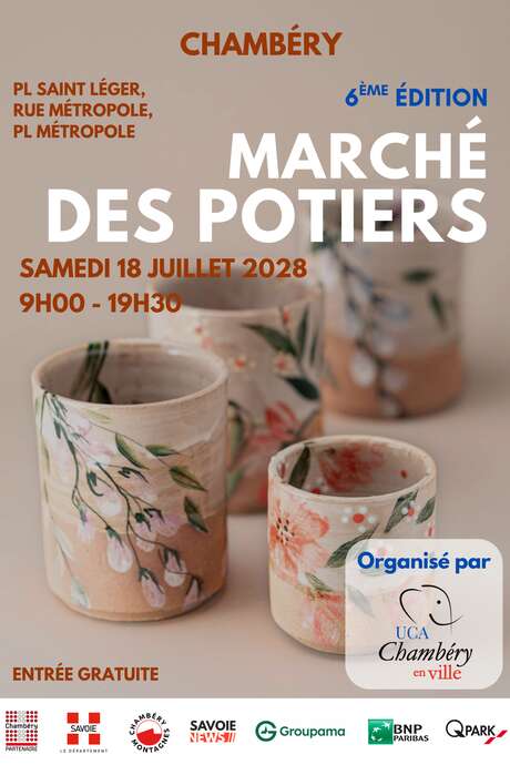6ème marché des Potiers de Chambéry