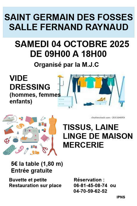 Vide-dressing de la M.J.C.