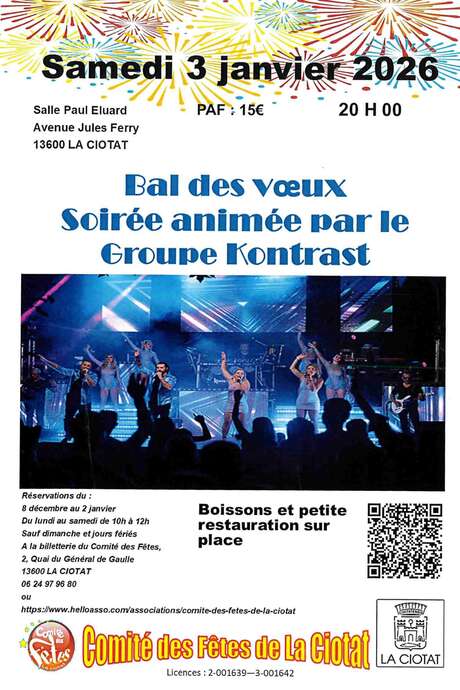 La Ciotat Festivities Committee Congratulatory Ball