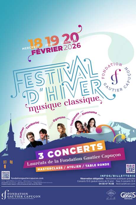 Festival d'Hiver - Fondation Gautier Capuçon
