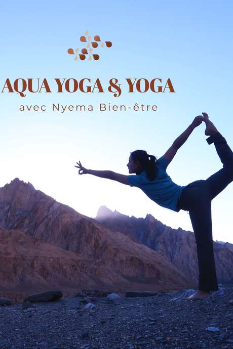 Aqua yoga class