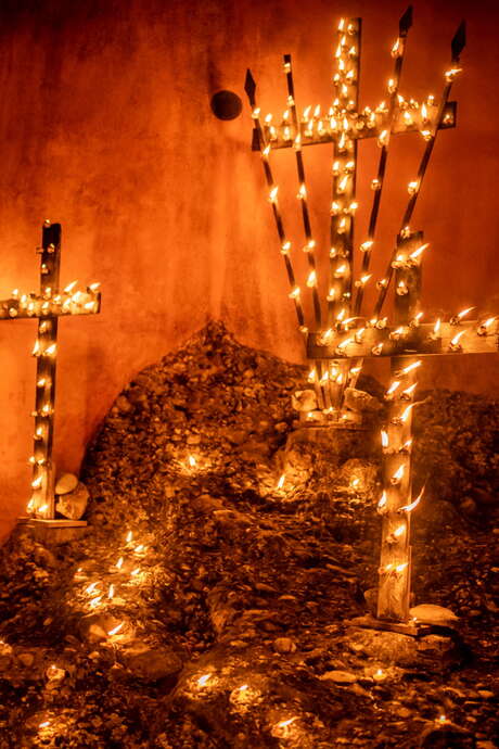 Procession aux lanternes du Vendredi Saint