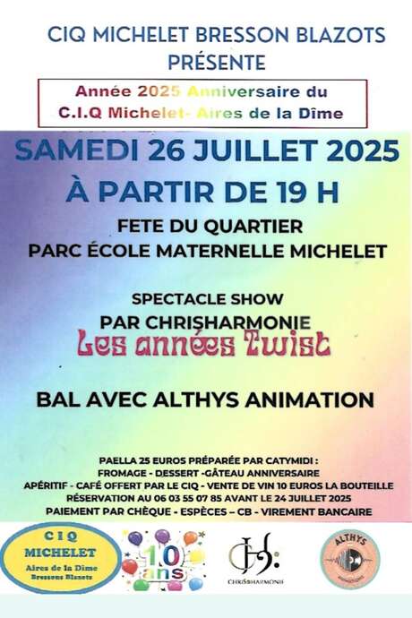 CIQ Michelet : Fête du Quartier