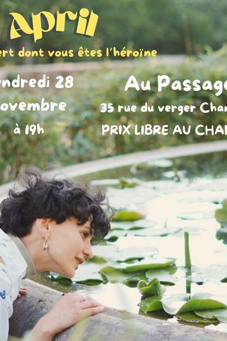 Concert de la chanteuse April