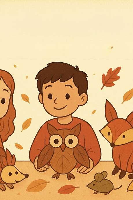 Autumn animal craft workshop