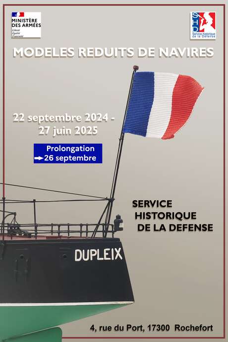 Présentation de modèles réduits de navires