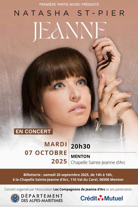 Concerto di Natasha St-Pier "Jeanne