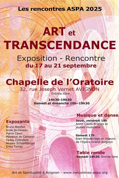 Artistes et Transcendance
