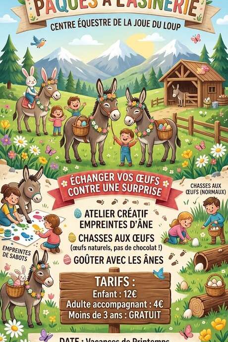 Pâques à l'Asinerie