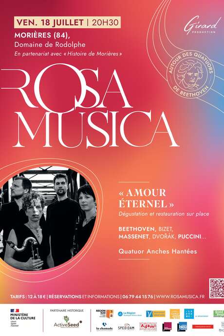 Festival Rosa Musica au domaine de Rodolphe