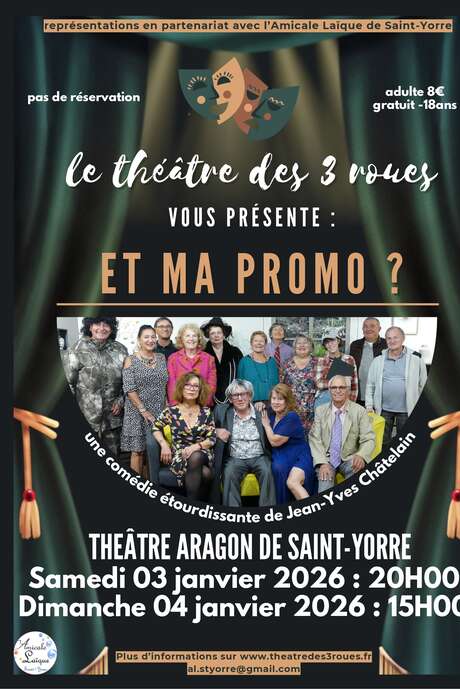 Pièce de théâtre "Et ma promo ?"