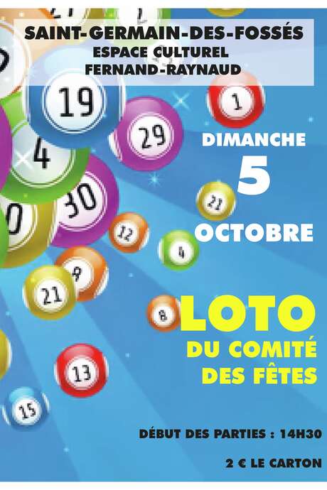 Loto du Comité des Fêtes