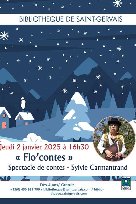 "Les Flo'contes" - spectacle de contes par Sylvie Carmantrand