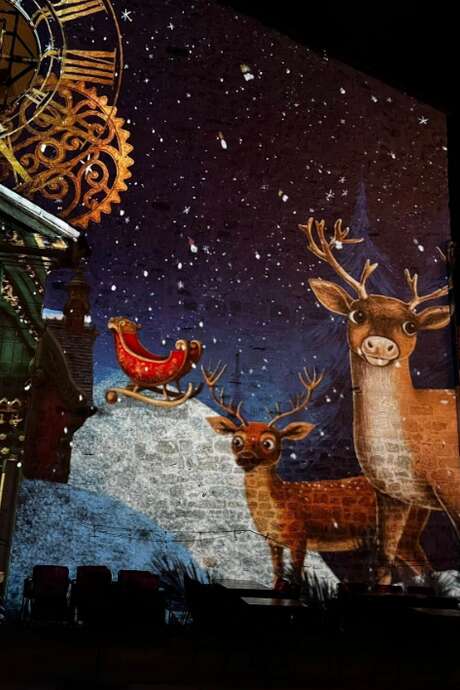 Spectacle de mapping vidéo