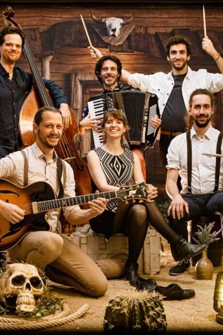 Concert dansant swing : Becky and the Pop up orchestra