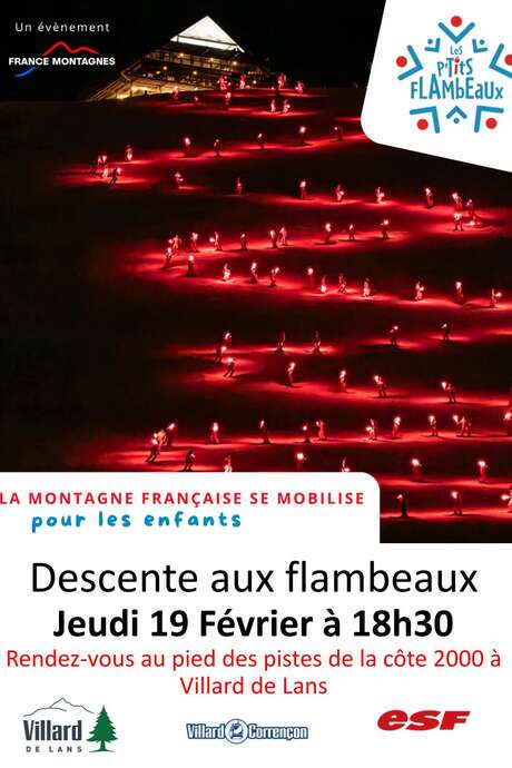 Les p'tits flambeaux solidaires à Villard de Lans