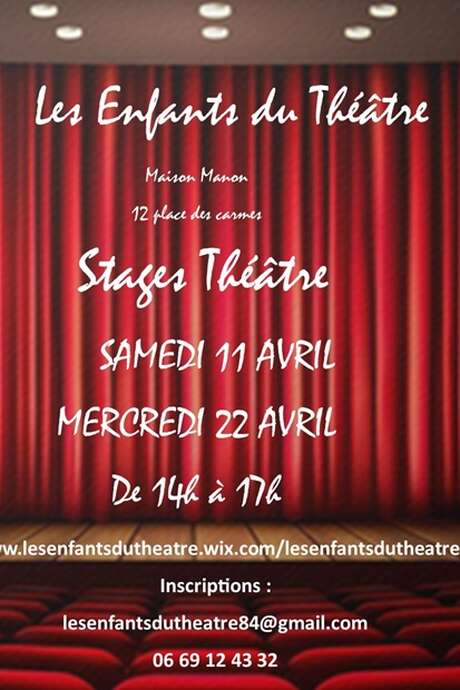 Stage théâtre jeune public