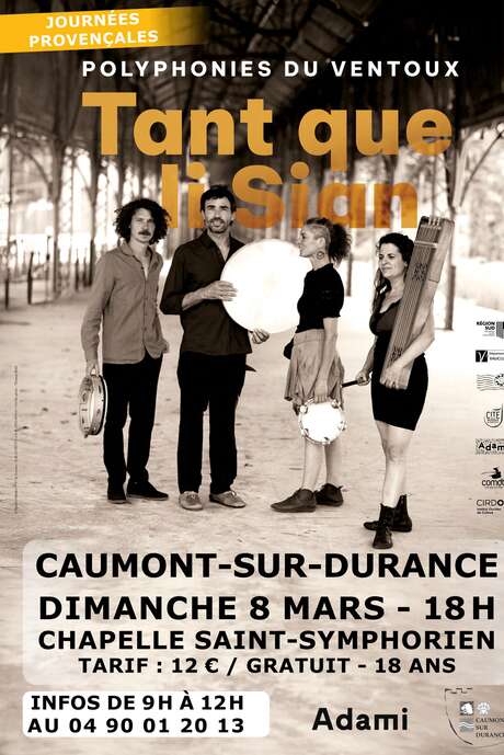 Concert Tant que li Sian, polyphonies du Ventoux