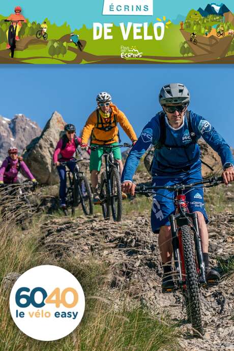 E-MTB Trails : L'Essentiel des Écrins en 5 jours avec 60-40