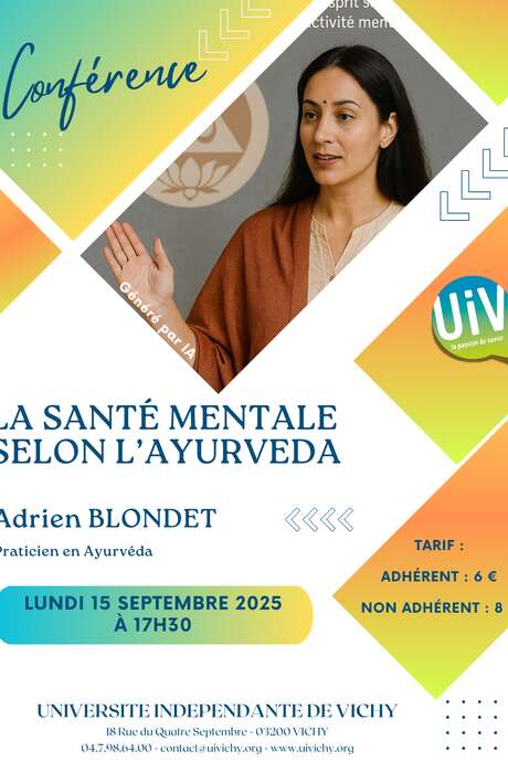 Conférence : la santé mentale selon l'Ayurveda