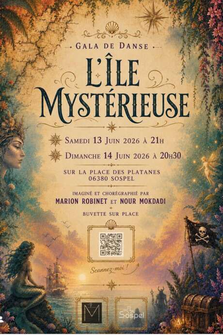 Dance show: "L'île mystérieuse" (Mysterious Island)