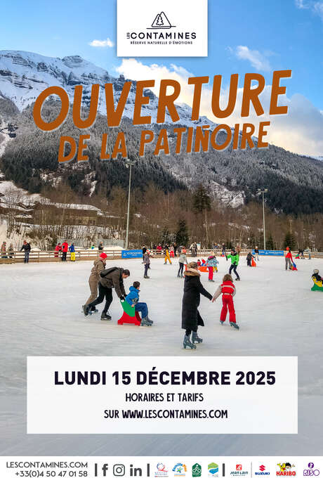 Ouverture officielle de la patinoire