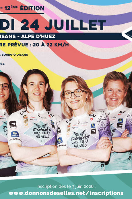 Donnons des elles au vélo D-1 / Stage 20 Bourg d'Oisans - Alpe d'Huez
