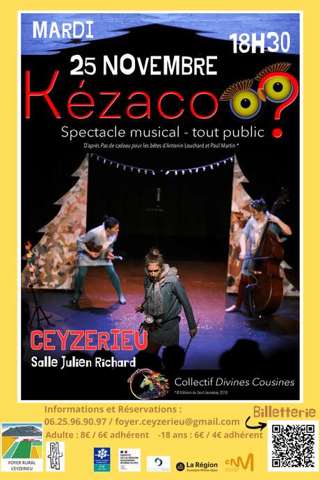 Spectacle musical "Kézaco ?" Spectacle musical "Kézaco ?"