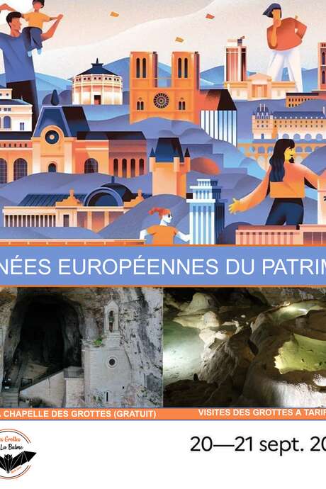 Visite de la Chapelle des Grottes de la Balme