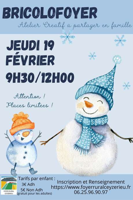 Atelier enfant : Bricolofoyer