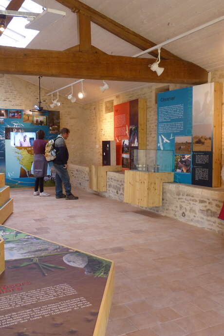 Nature reserve reception area: Open doors during the Fête de la Nature