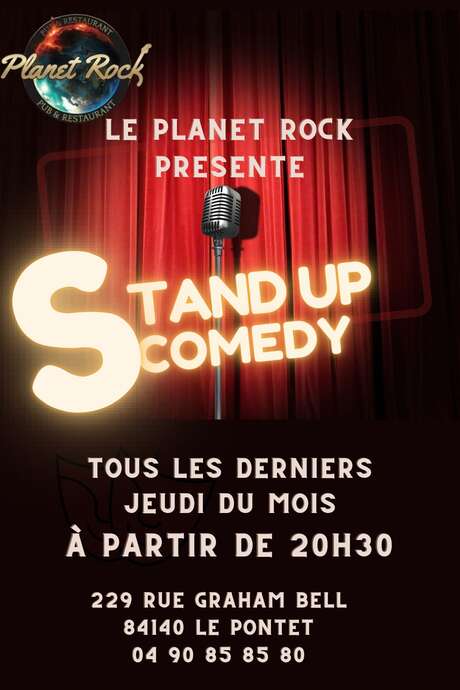 Stand Up Comédy au Planet Rock