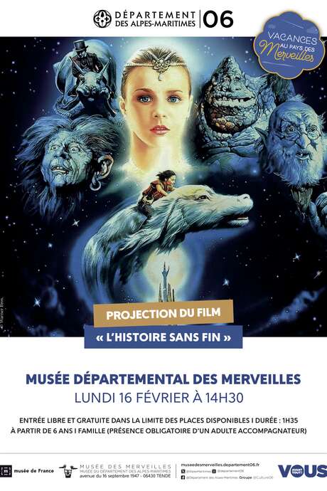 Projection du film « L'histoire sans fin »