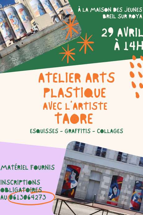 Kunstworkshop mit der Künstlerin TAORE