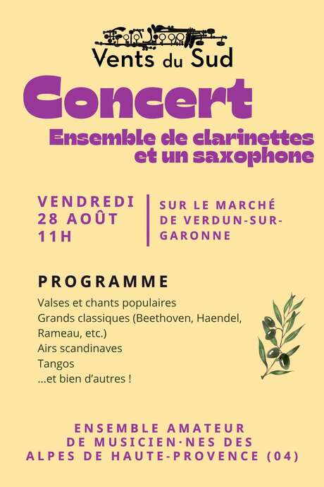 Concert Vents du Sud