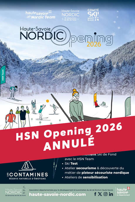 Haute-Savoie Nordic Opening 2026 au domaine nordique des Contamines