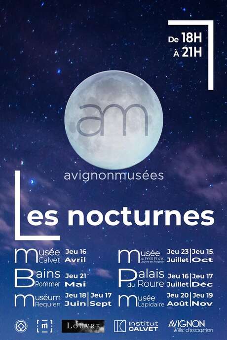 Eventi serali dei Musei di Avignone