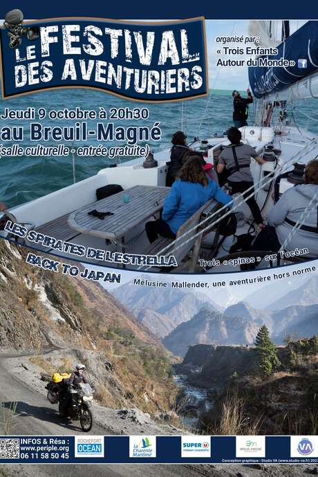 Outside the walls of the Festival des Aventuriers