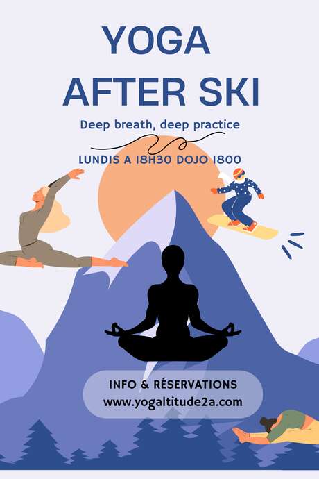 Yoga after ski