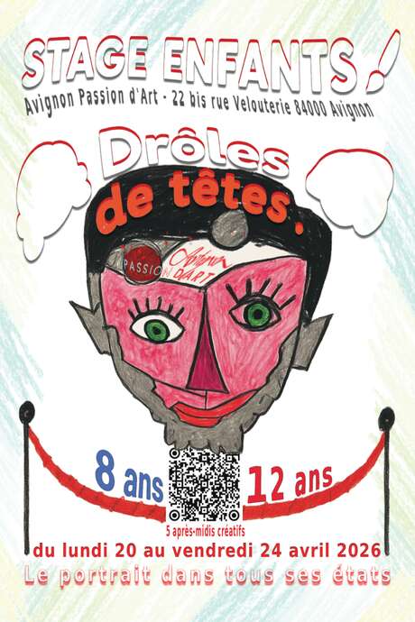 Stage créatif «Drôles de têtes !»