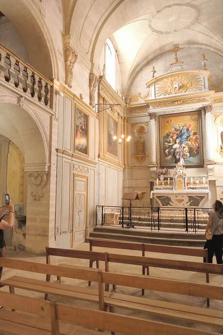 Visite commentée "Les tableaux de la chapelle des pénitents Gris"