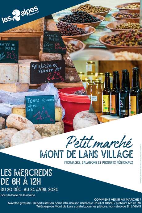 Mont de Lans Village Market