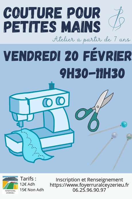 Atelier vacances : couture pour petites mains